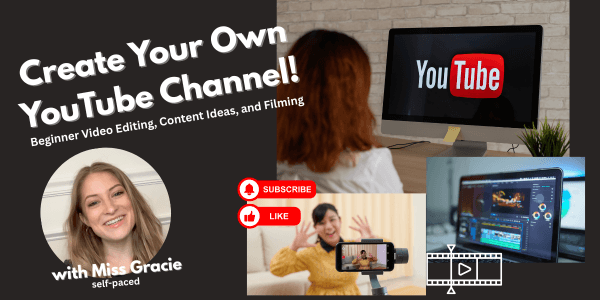 Coding & Tech Class - Become a YouTuber