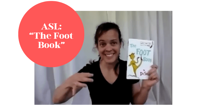 World Languages Class - ASL: Foot Book