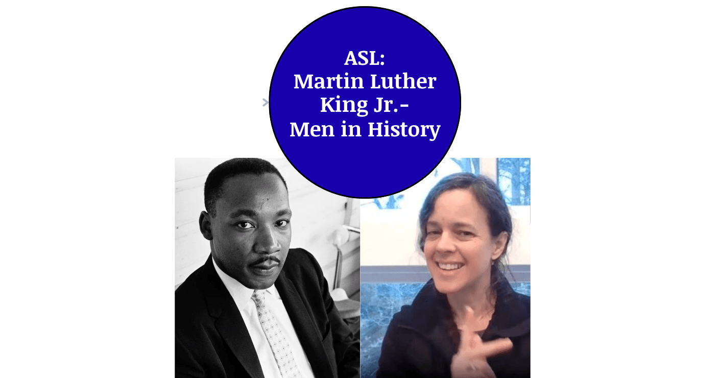 World Languages Class - ASL: MLK Jr.
