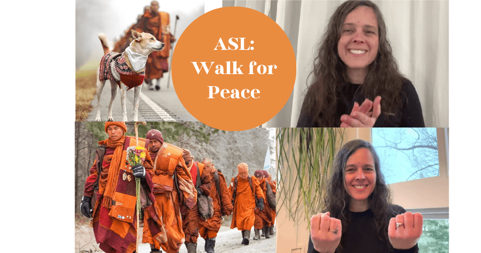 World Languages Class - ASL: Walk for Peace