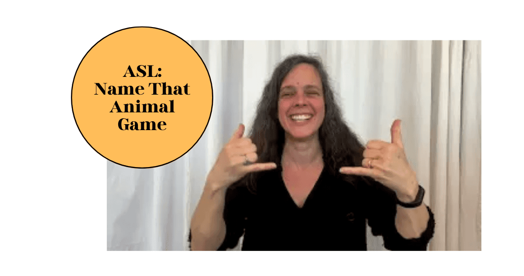 World Languages Class - ASL Animal ID