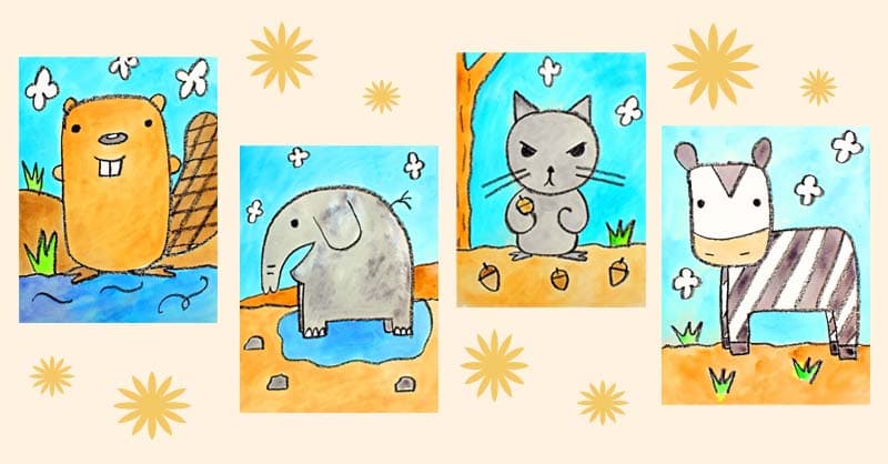 Art Class - Cartoon Animal Drawing & Art