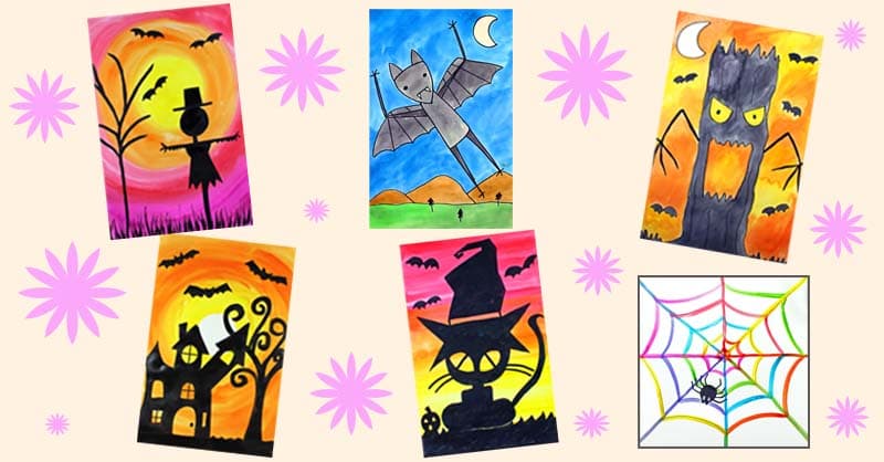 Art Class - Spooky Halloween Art Class