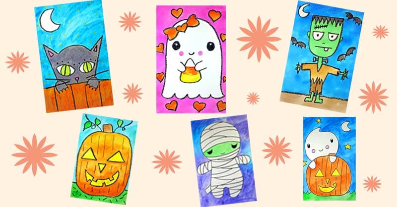 Art Class - Spooky Halloween Art Course