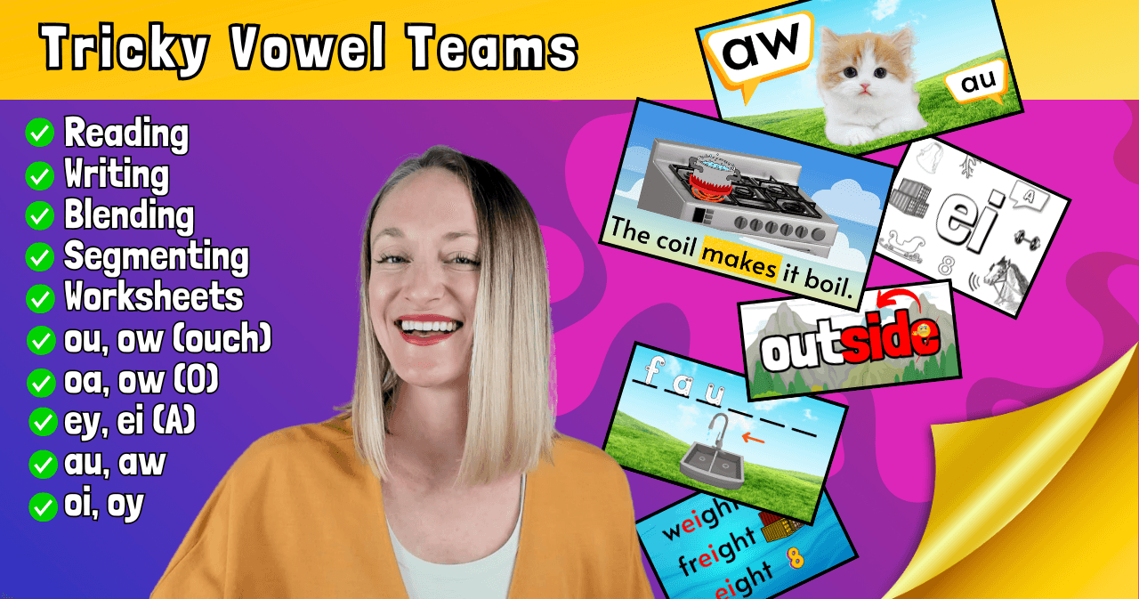 English Class - Tricky Vowel Teams