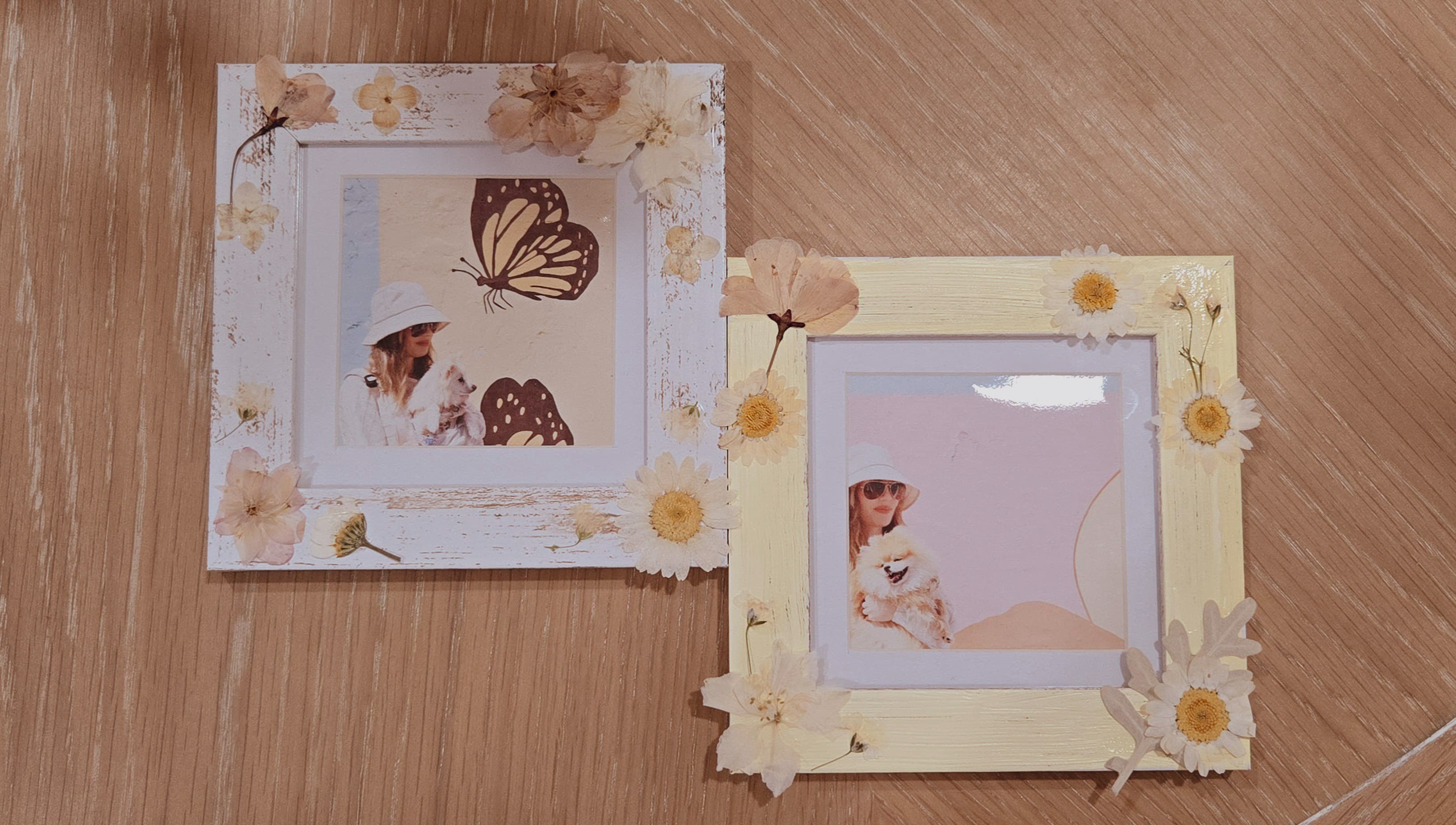 Art Class - Pressed Flower Picture Frame