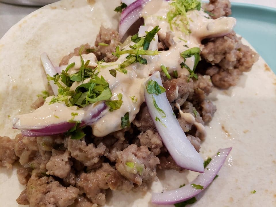 Life Skills Class - Pineapple Pork Taco