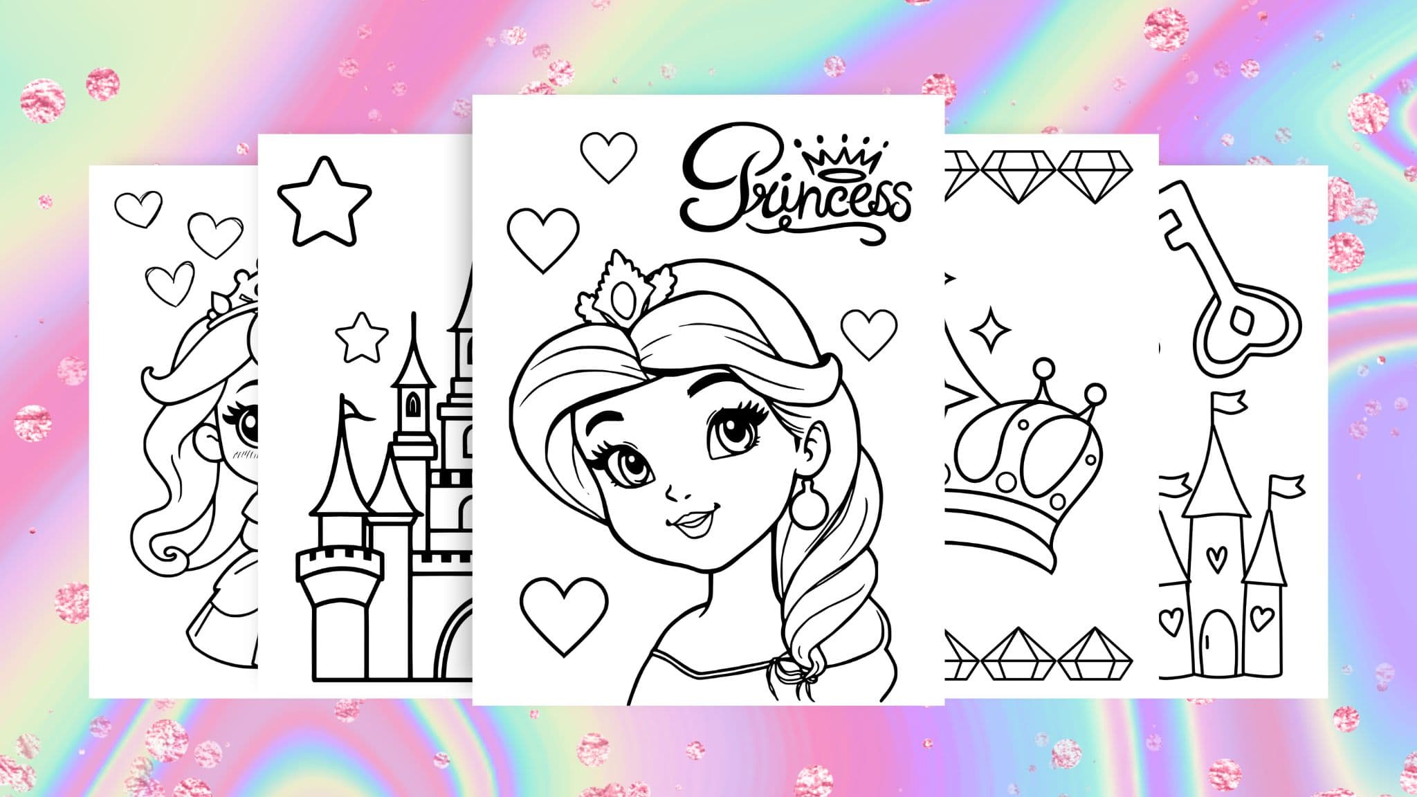 Art Class - Enchanting Princess Coloring