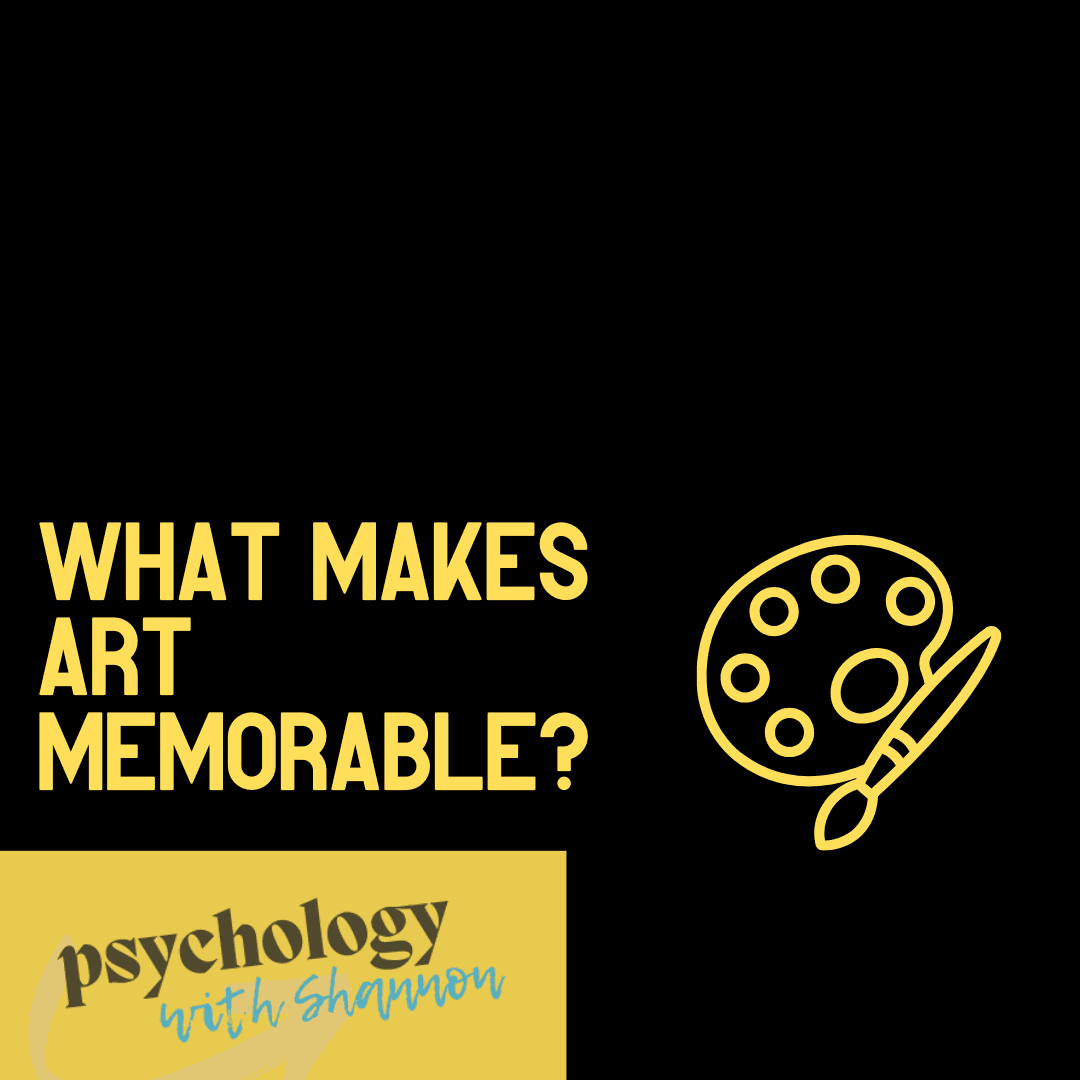 Science & Nature Class - Psych of Art