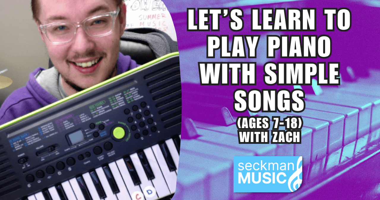 Music Class - Beginner Piano: 7 Songs