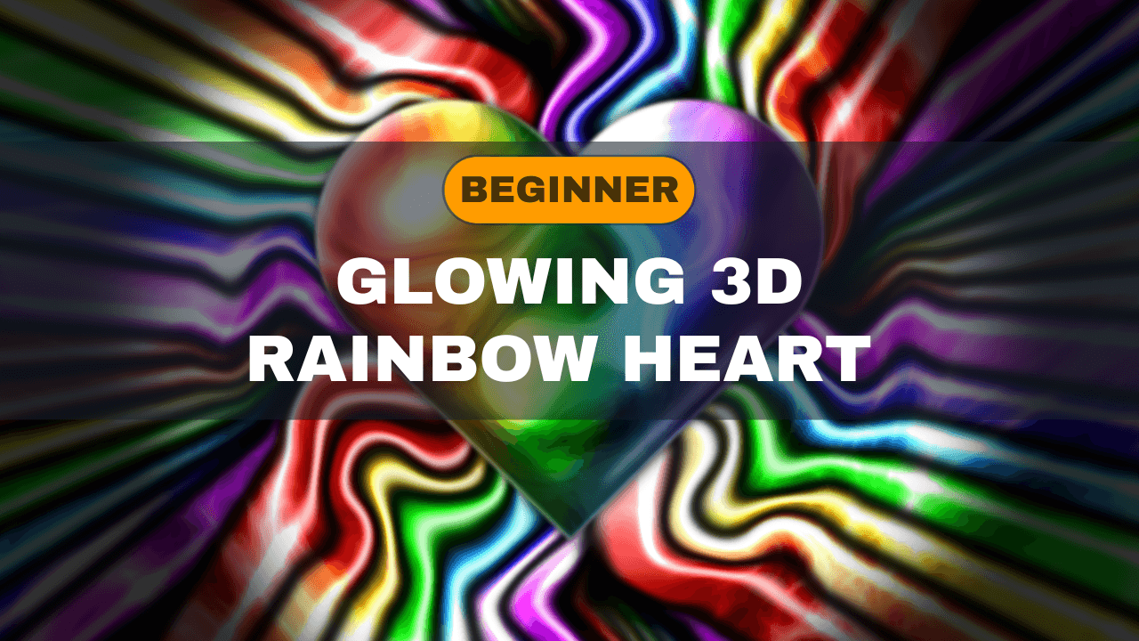 Art Class - Create Glowing 3D Pride Art