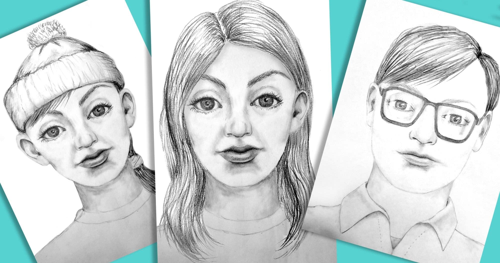 Art Class - Facial Feature Drawing