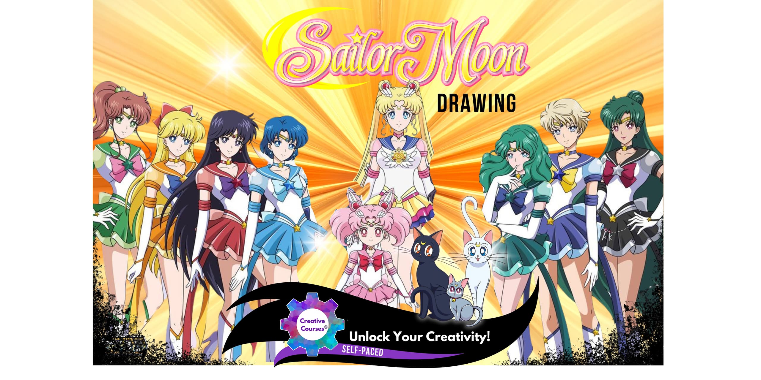 Art Class - Sketch Iconic Sailor Moon
