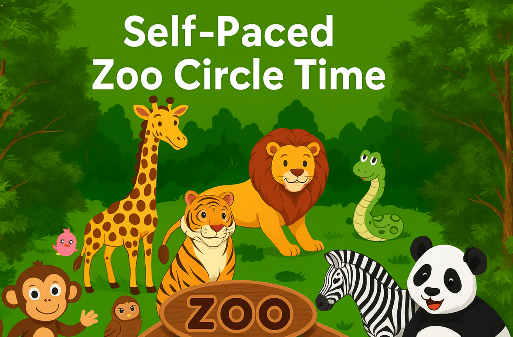 Early Education Class - Zoo Circle Time