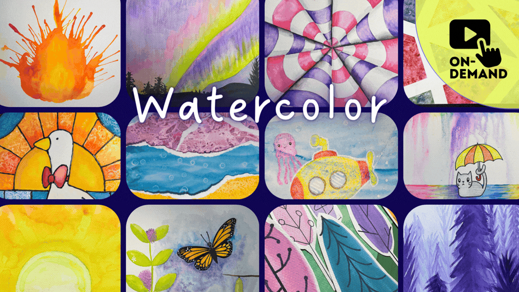 Art Class - Watercolor Painting for Kids