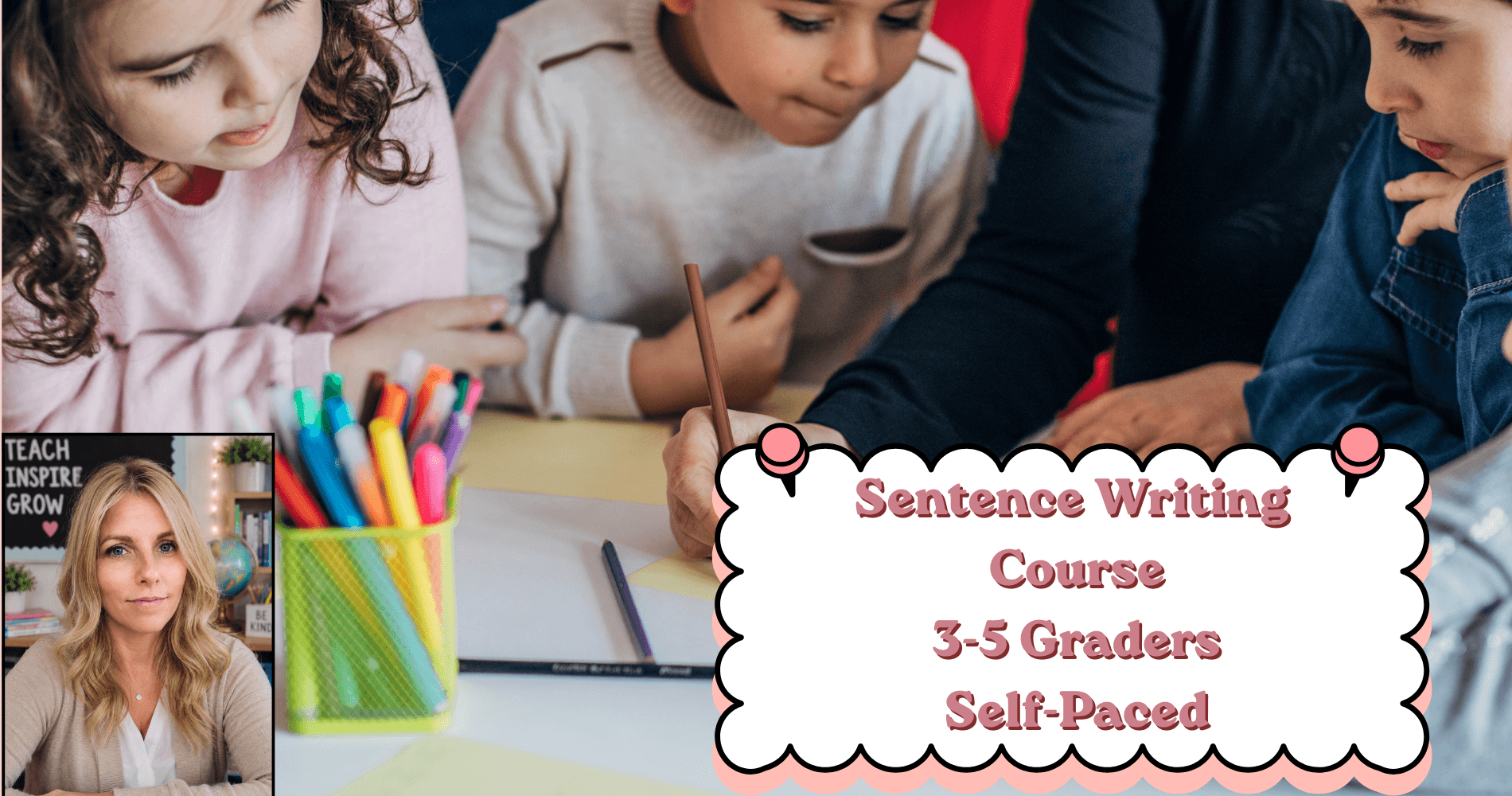 English Class - Sentence Writing Bootcamp