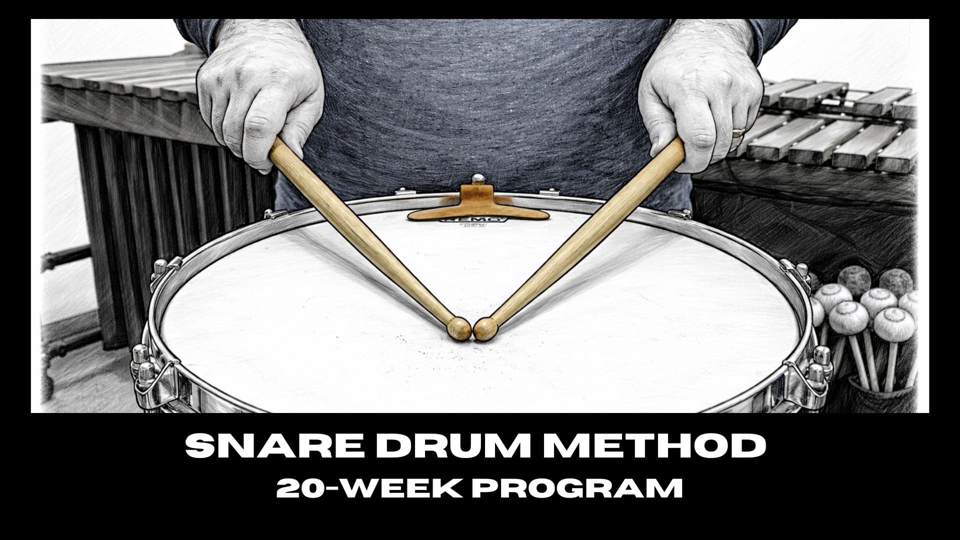 Music Class - Beginner Snare Drum Method