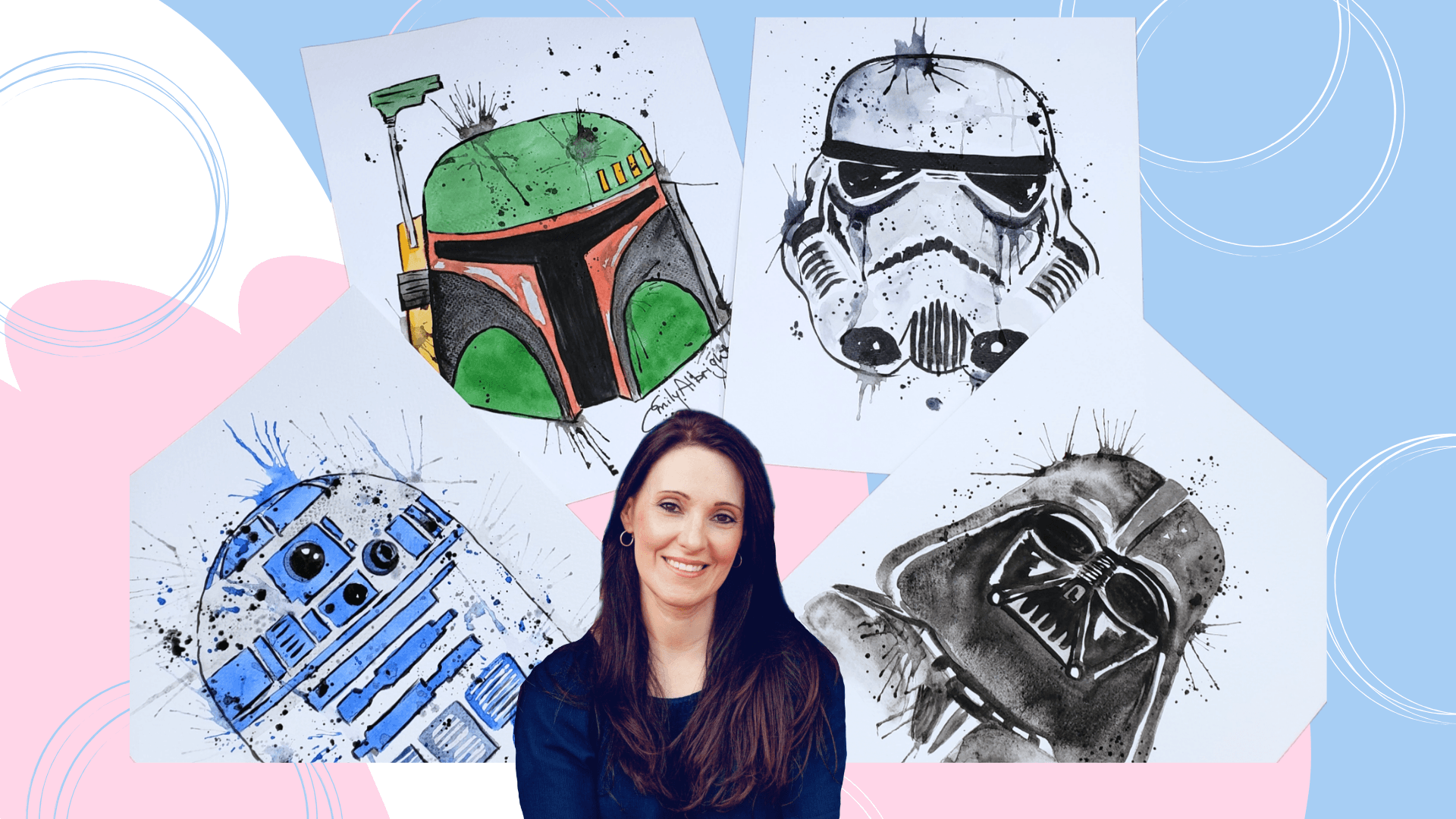 Art Class - Draw Star Wars Helmets