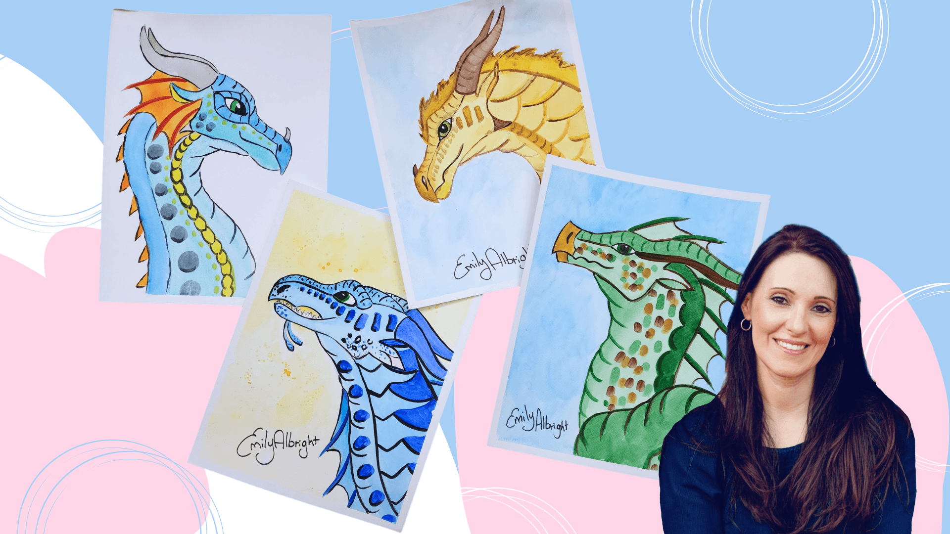 Art Class - Watercolor Wings of Fire