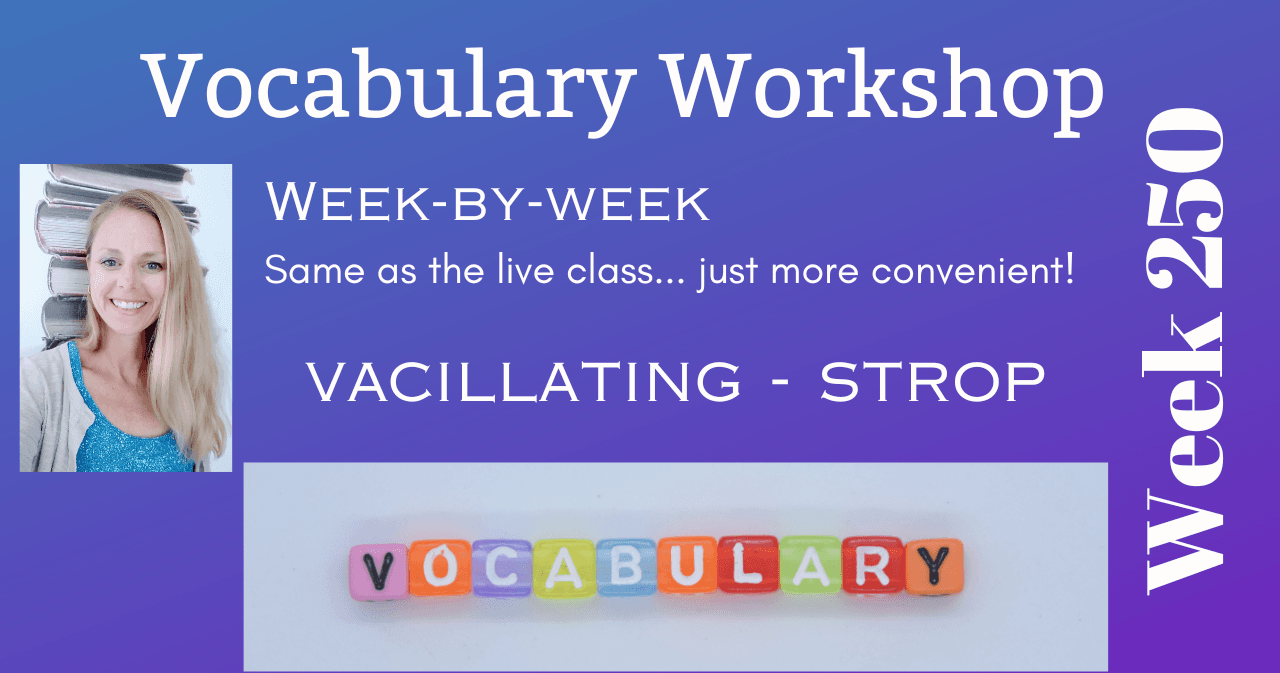 English Class - Vocab Mastery Workshop