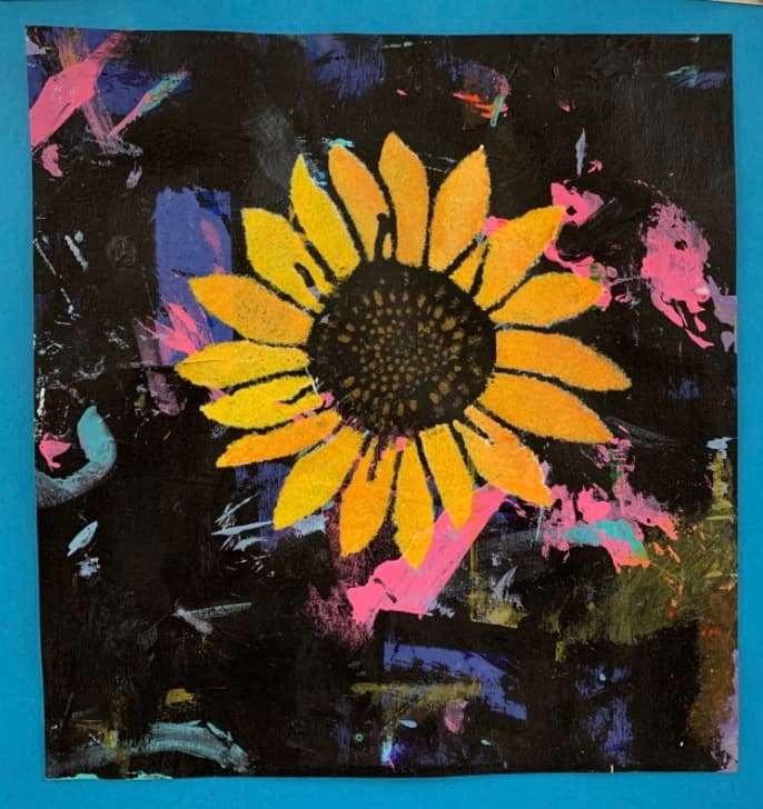 Art Class - Flower Power Pop Art!