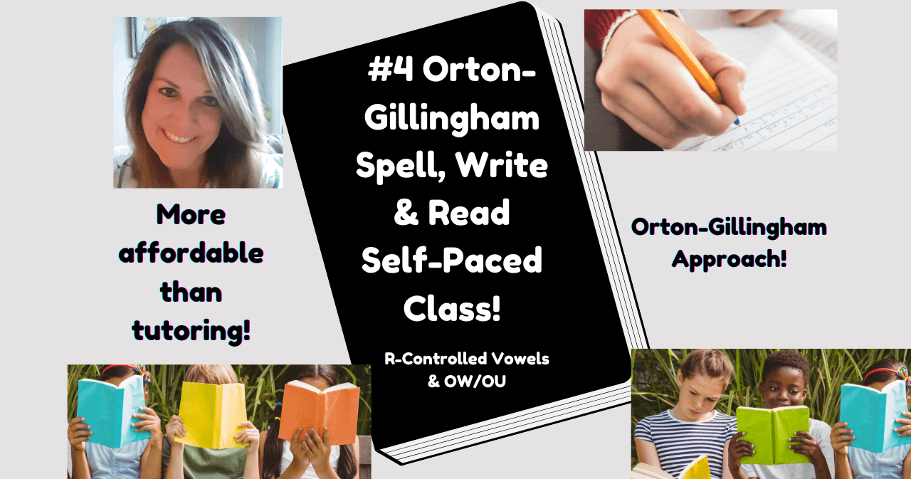 English Class - Orton-Gillingham Spell