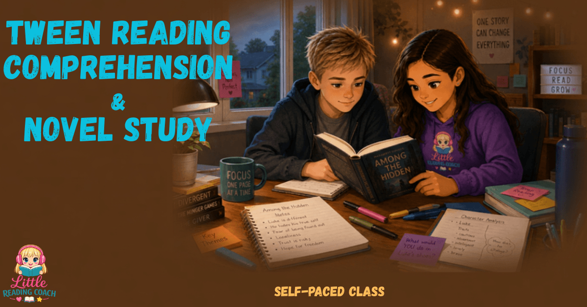English Class - Tween Novel & Lit Study