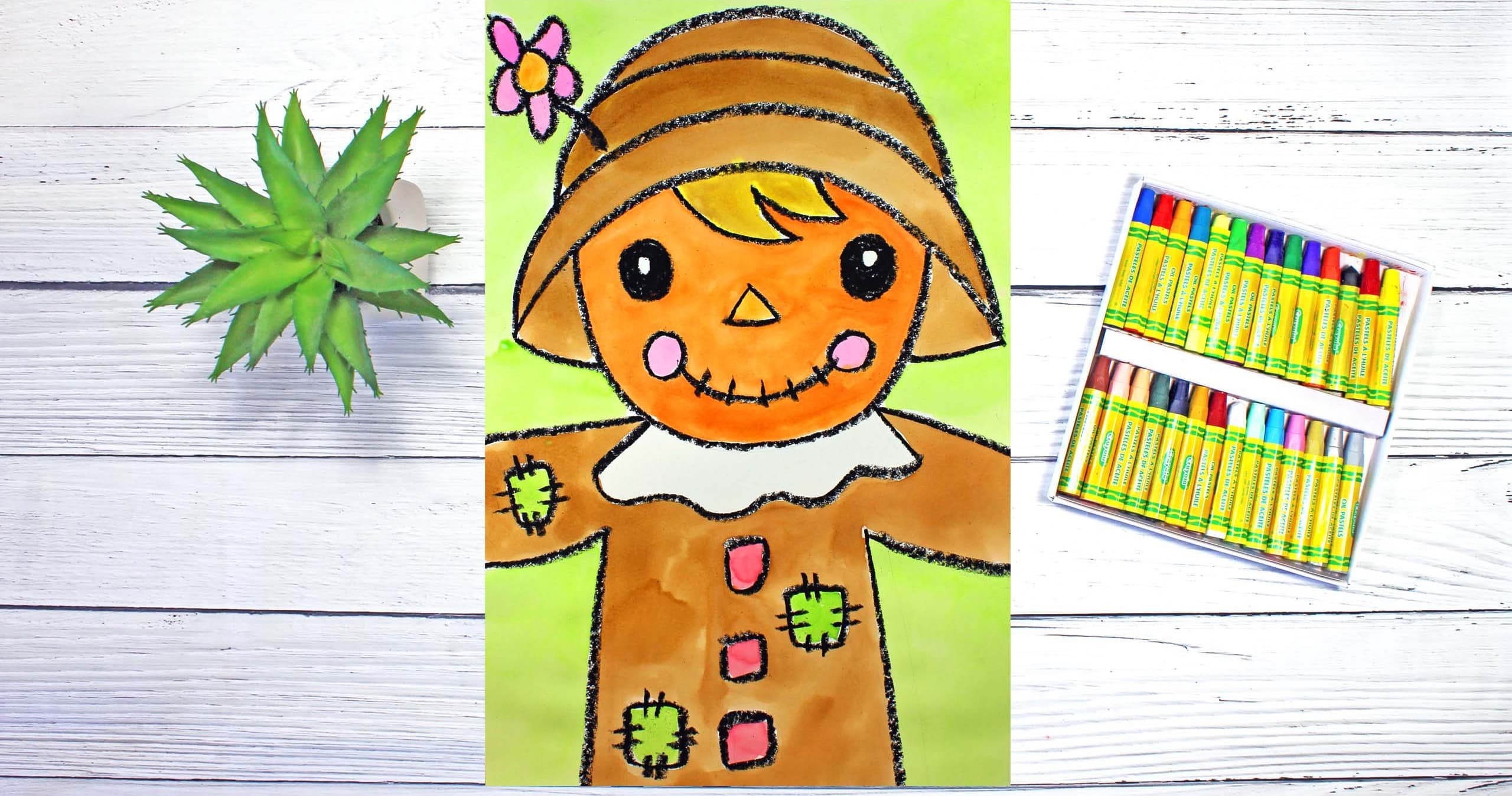 Art Class - Beginner Scarecrow Painting