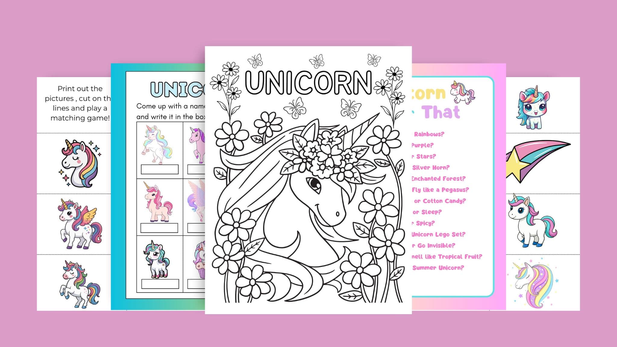 Art Class - Enchanting Unicorn Crafts