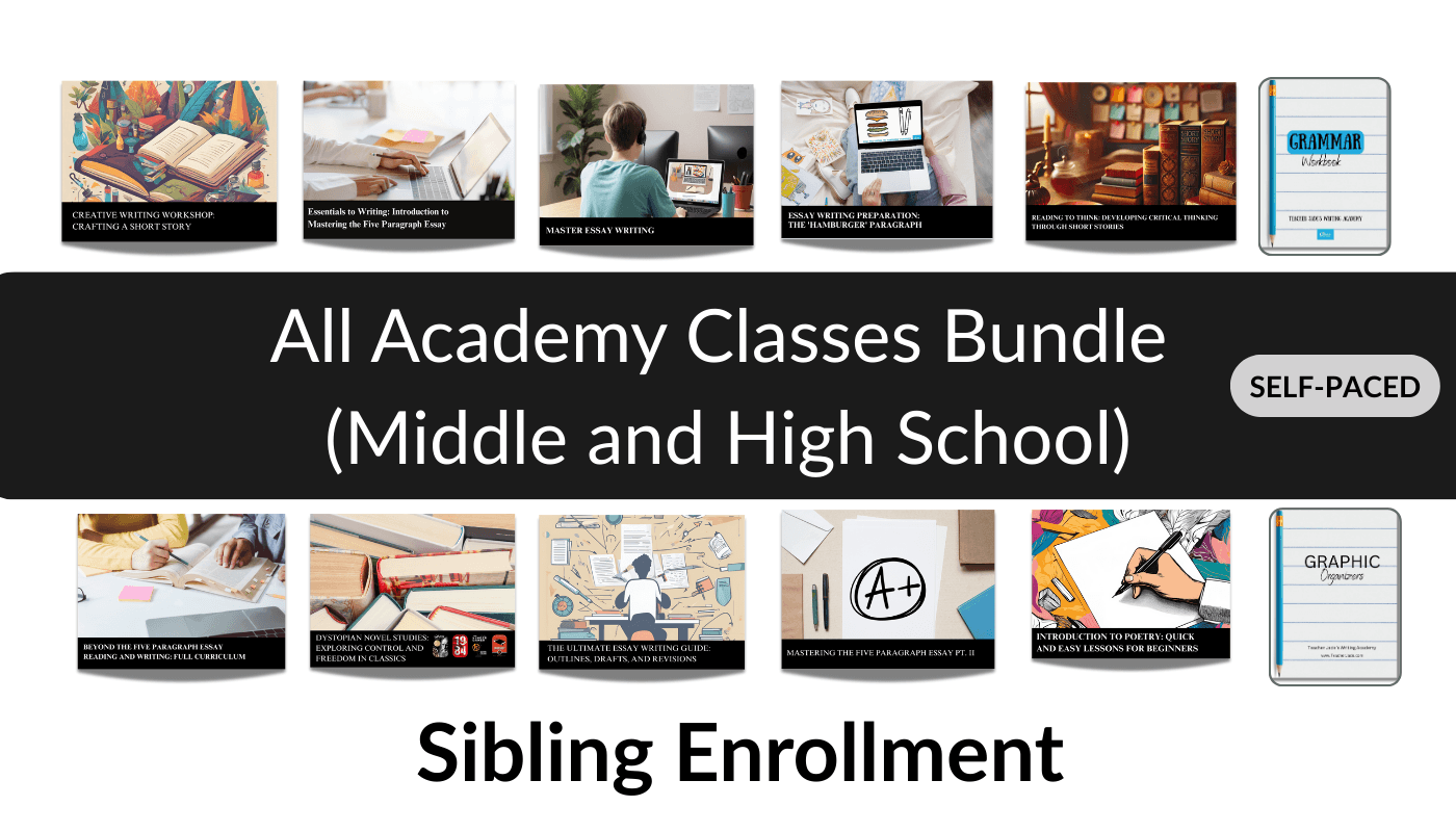 English Class - ELA Academy Sibling ADD