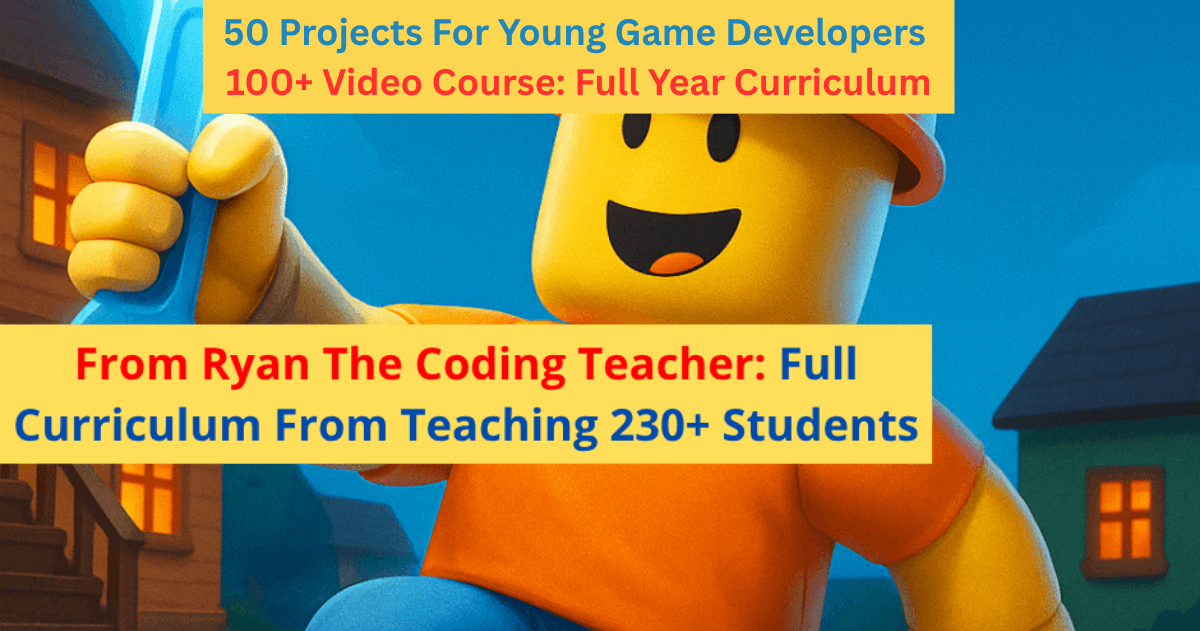 Coding & Tech Class - Roblox Game Design