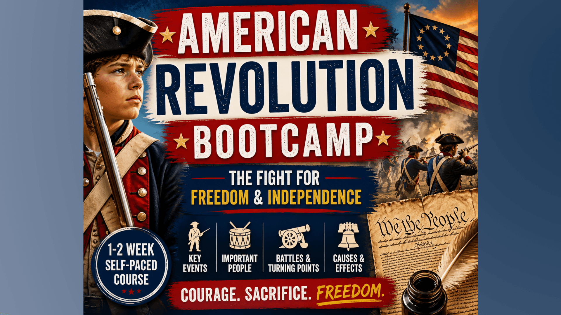 Social Studies Class - American Revolt