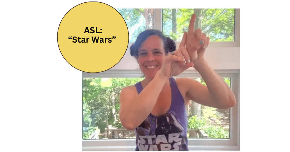 World Languages Class - Star Wars ASL