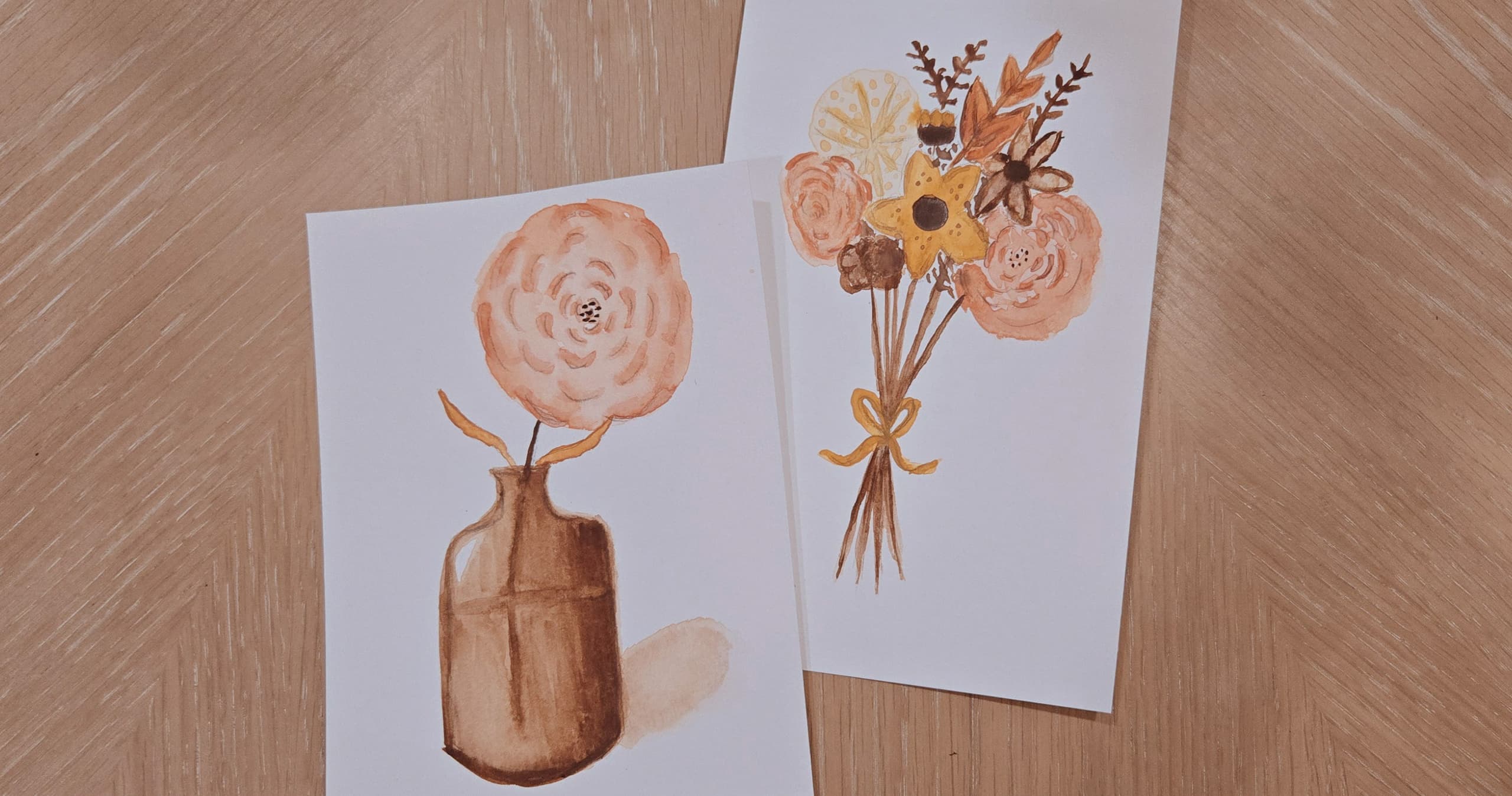 Art Class - Watercolor Wildflowers