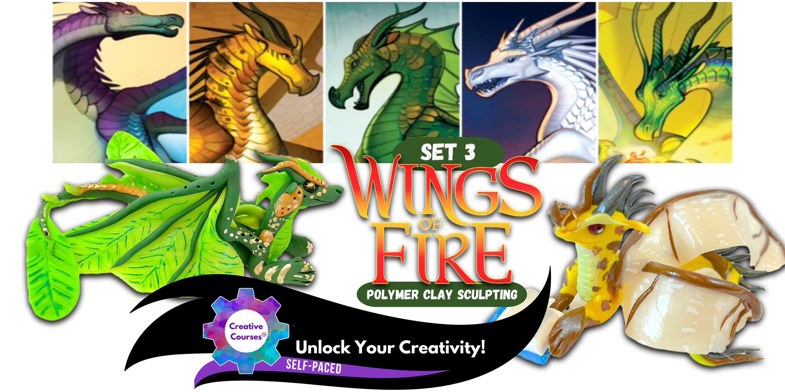 Art Class - Wings of Fire Dragon Sculpt