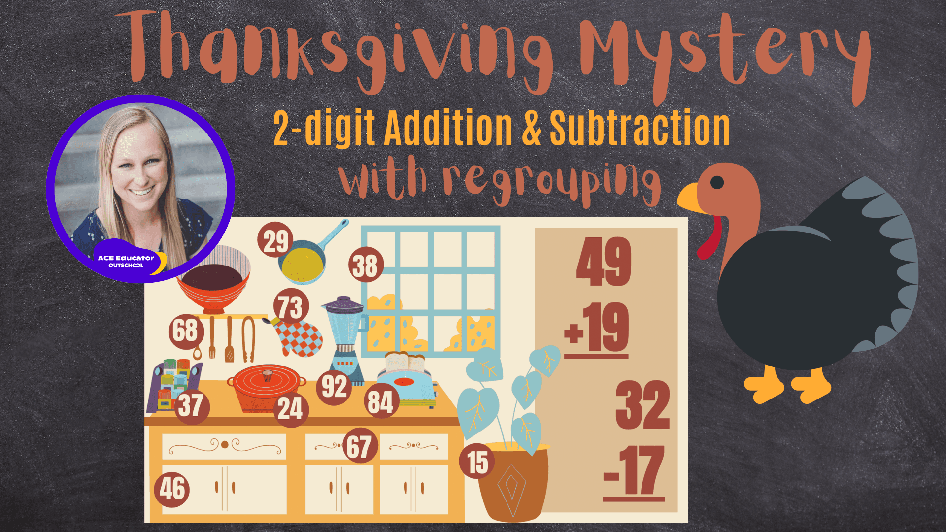 Math Class - Thanksgiving Math Mystery