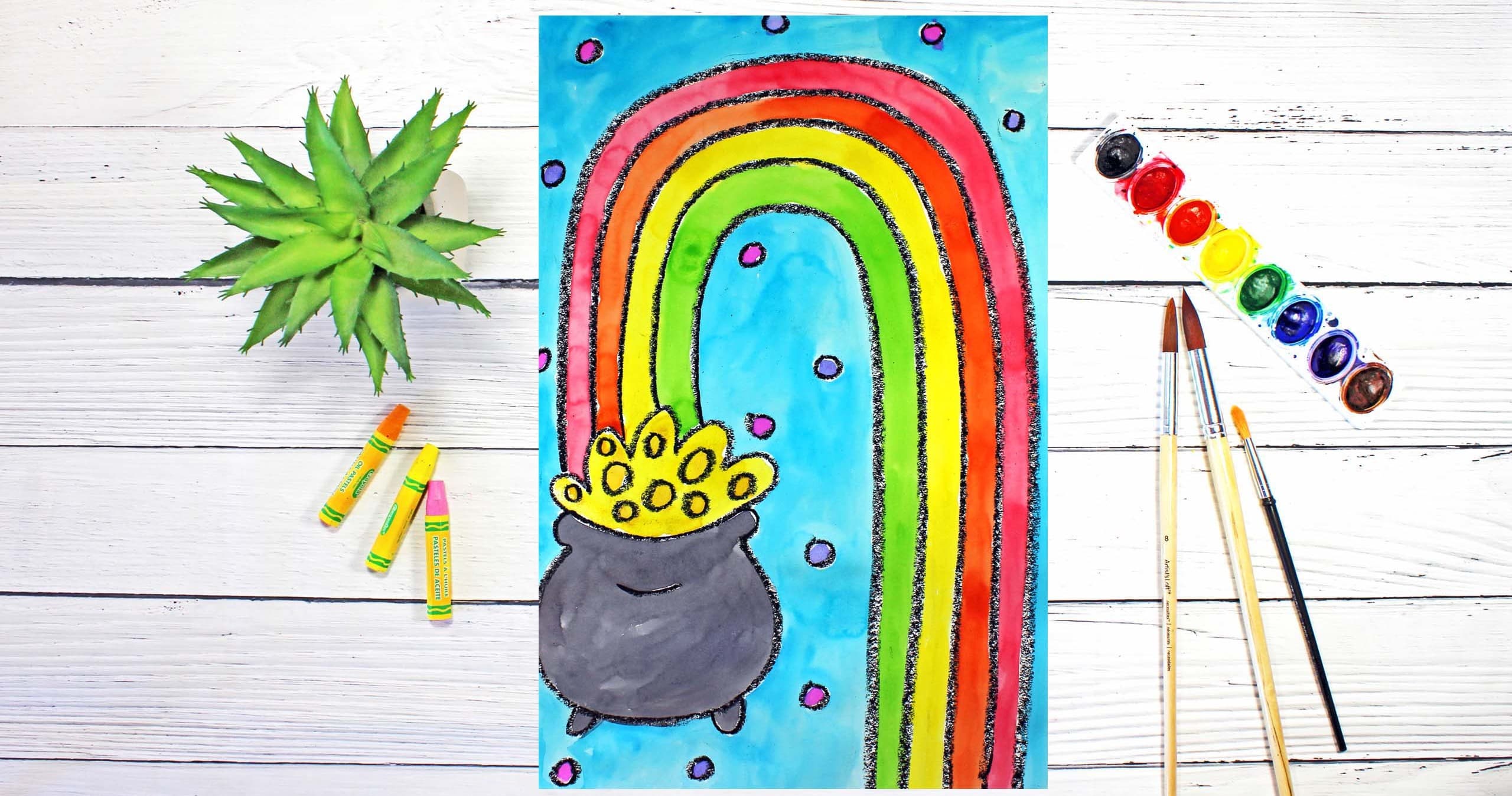 Art Class - Draw & Paint a Pot O' Gold