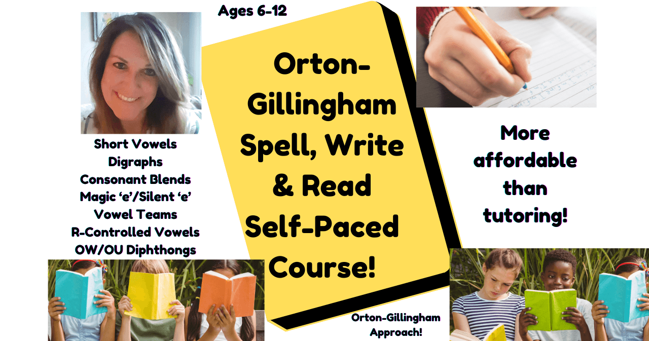 English Class - Orton-Gillingham Spell
