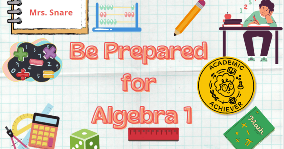 Math Class - Prep for Algebra Success