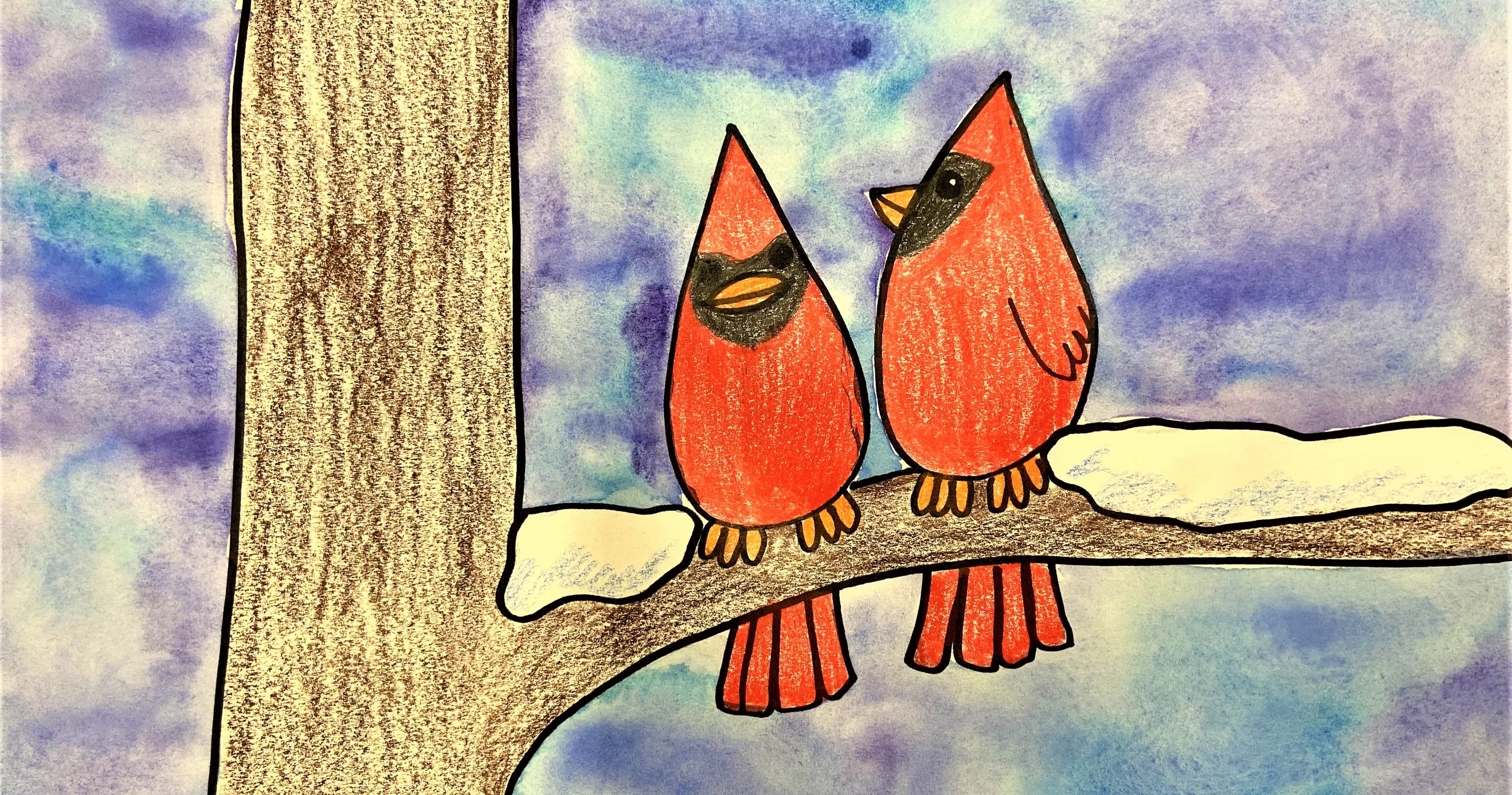 Art Class - Draw Stunning Winter Birds