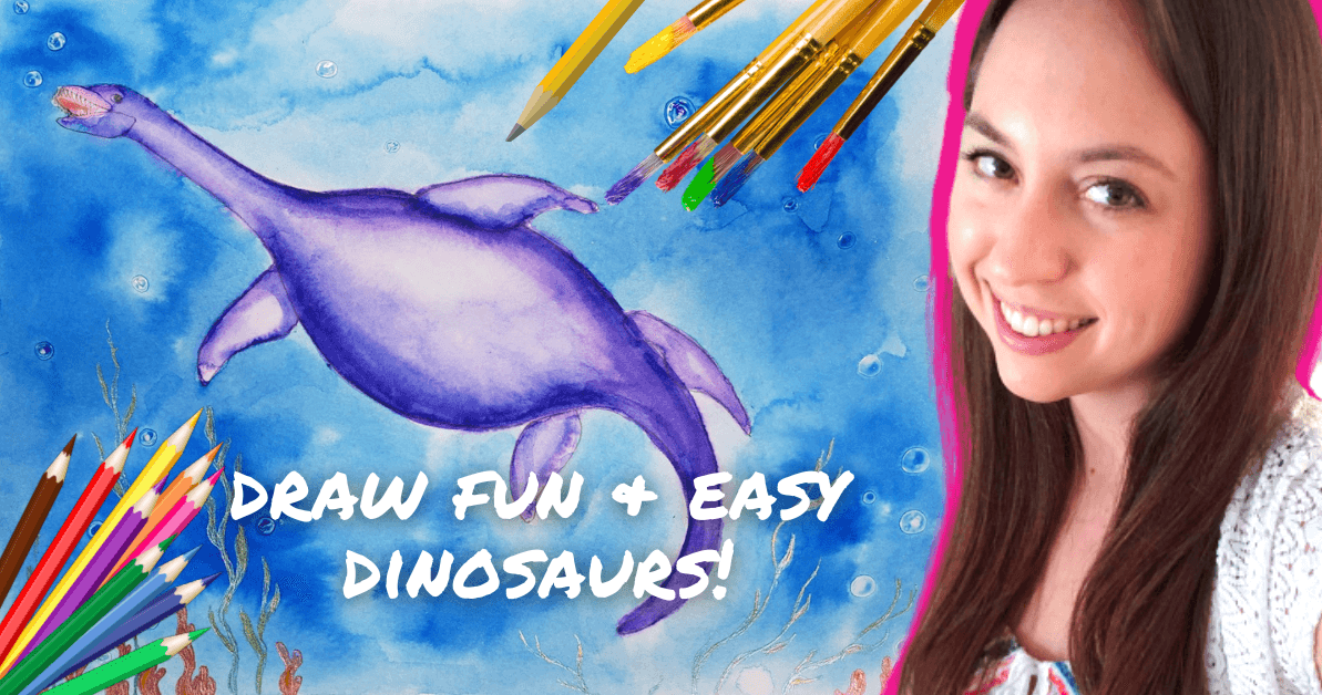 Art Class - Dino Drawing: Fun & Easy