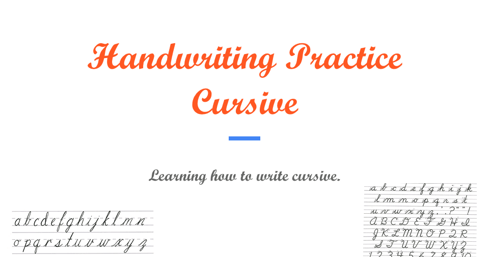Life Skills Class - Cursive Writing 14+
