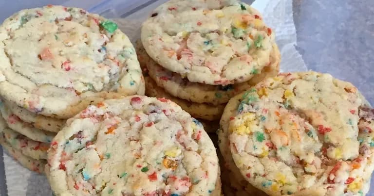 Life Skills Class - Fruity Pebbles Cookies