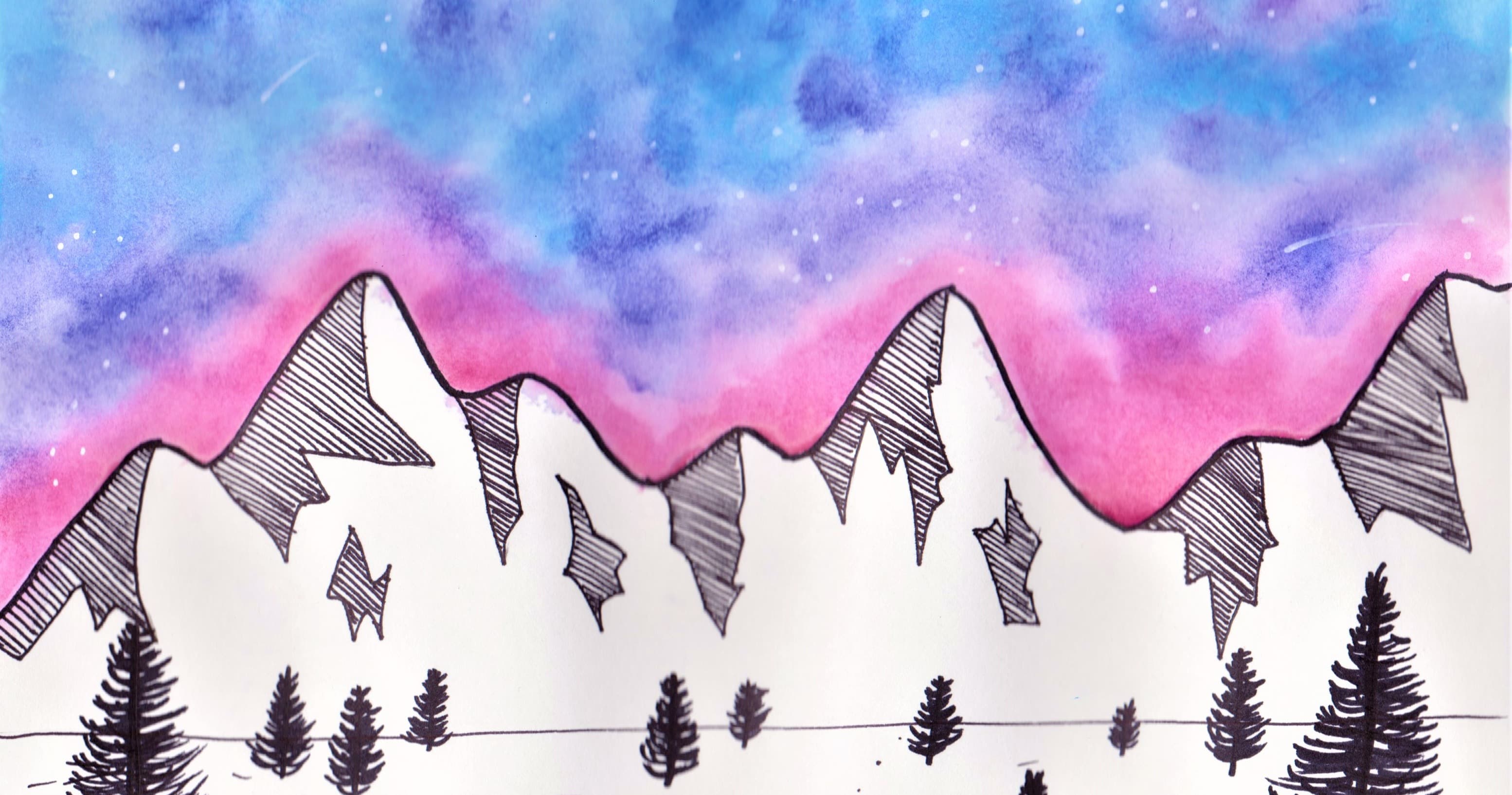 Art Class - Painting Mountain Landscapes