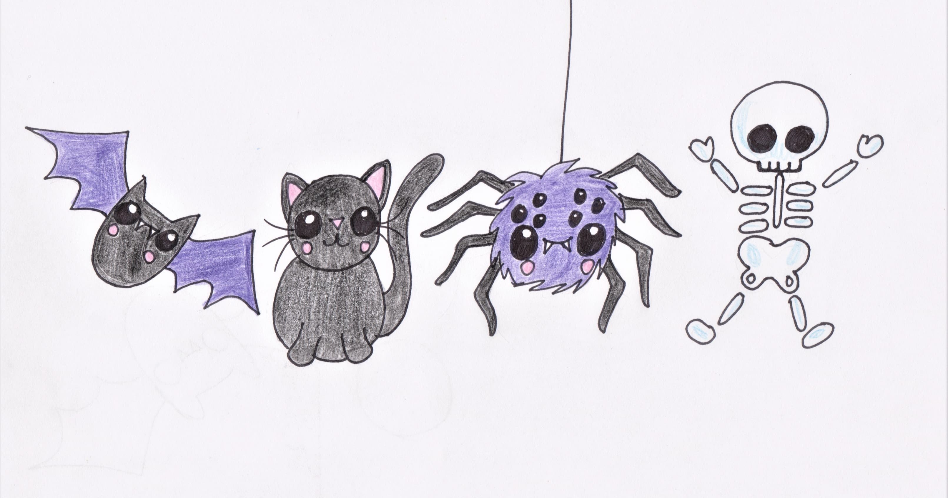 Art Class - Kawaii Halloween Characters