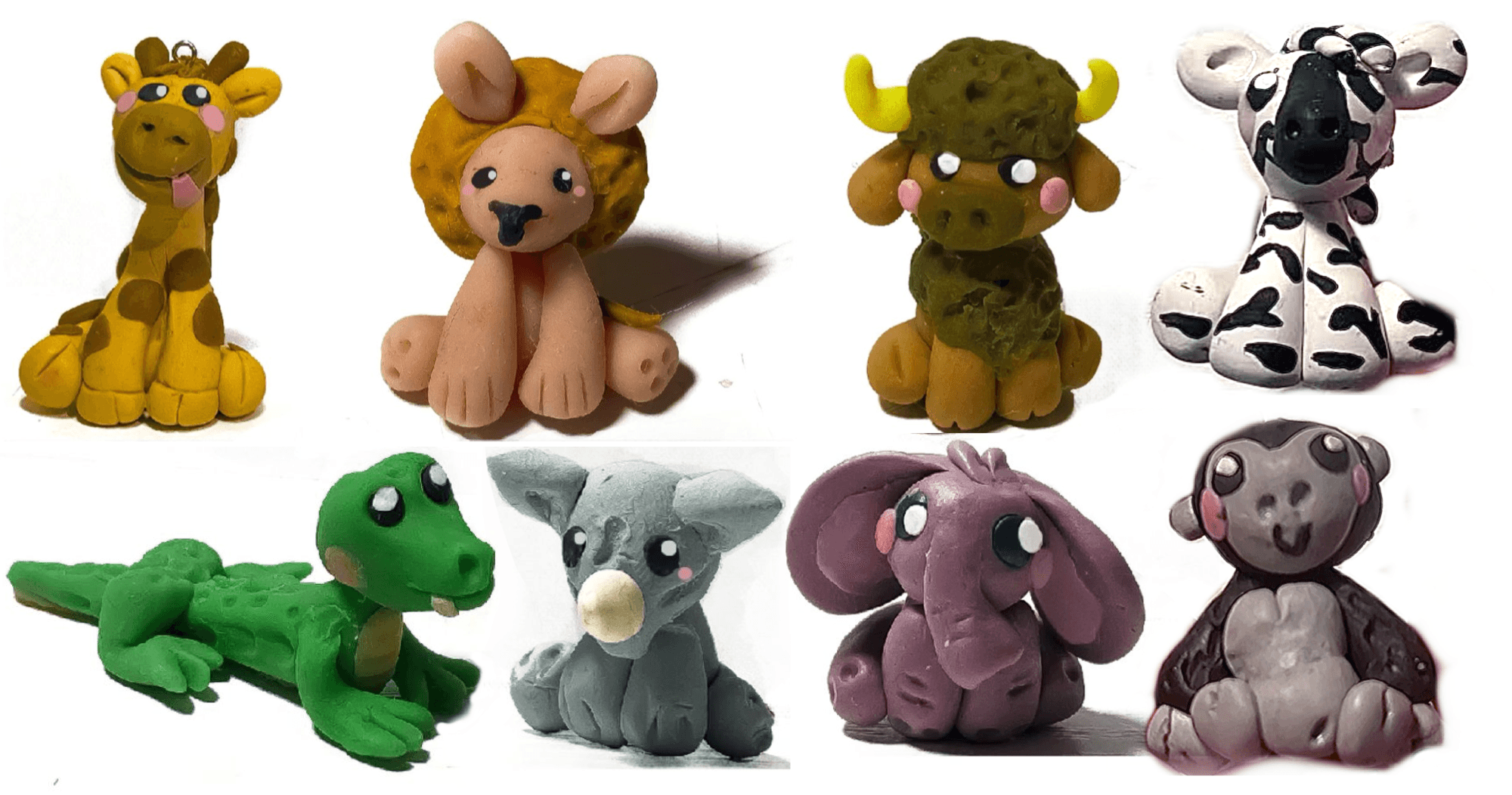 Art Class - Sculpt Cute Safari Animals