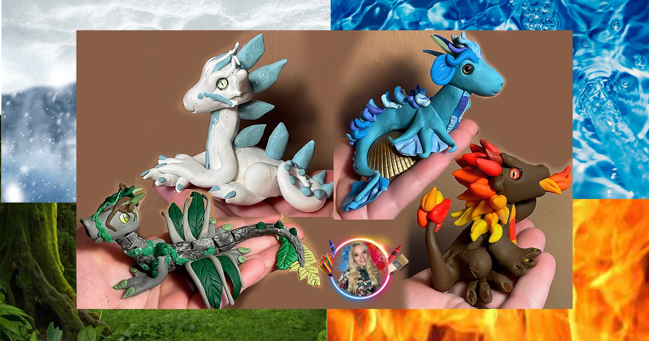 Art Class - Polymer Clay: Elemental Drg