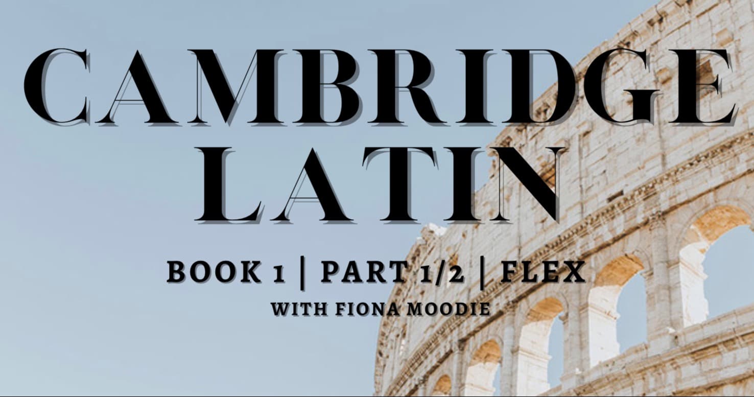 World Languages Class - Intro to Latin