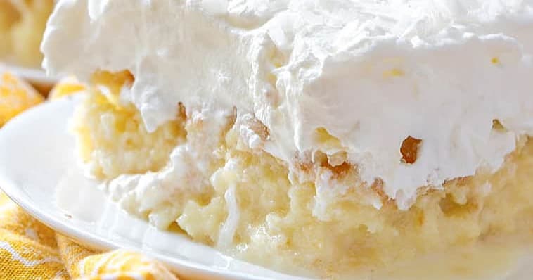 Life Skills Class - Easy Pina Colada Cake