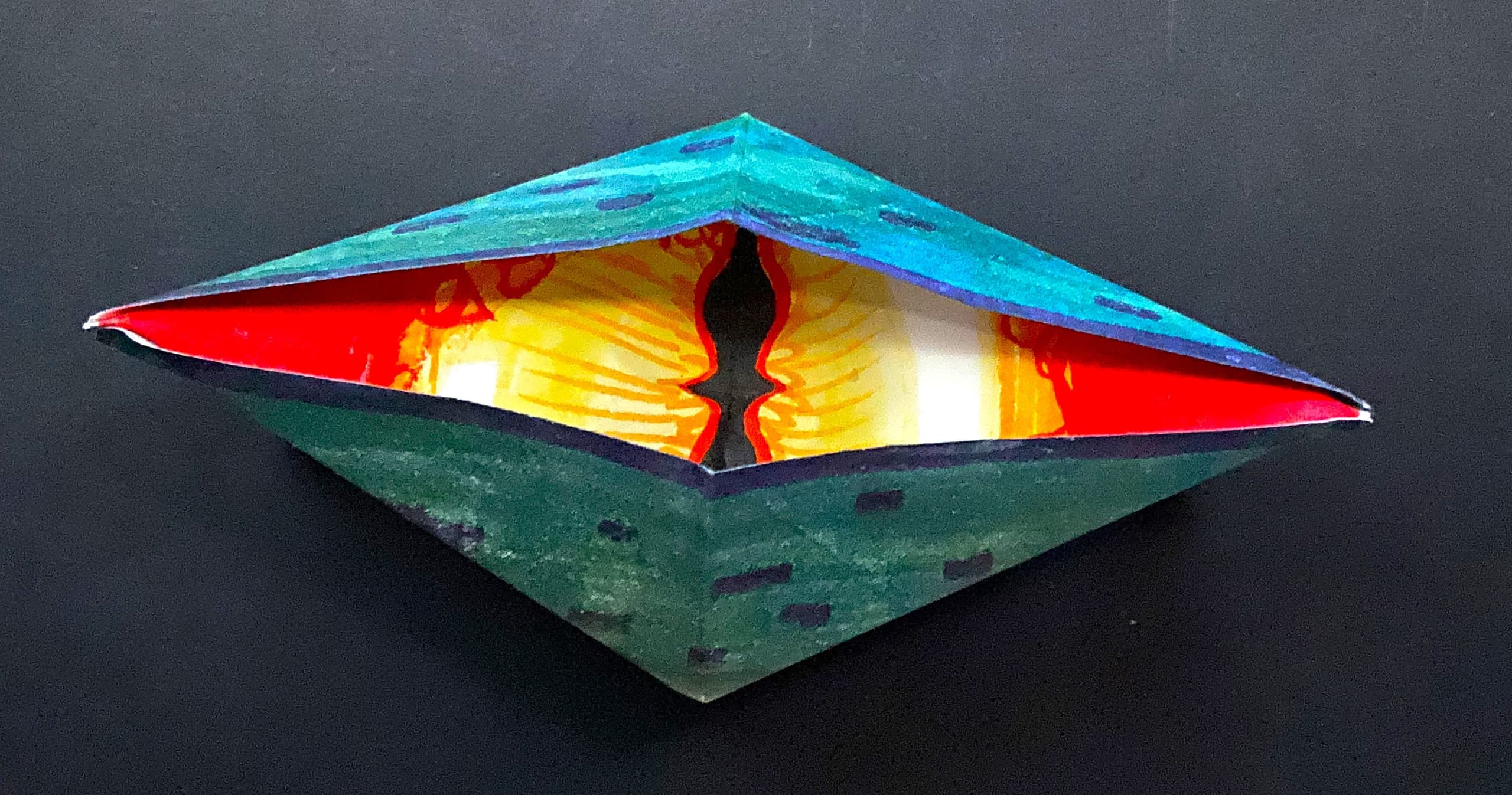 Art Class - Fold an Origami Dragon Eye!